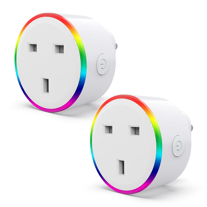 UK Smart Plug with LED Nightlight