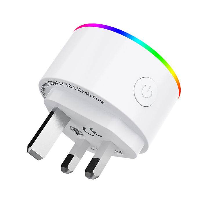 UK Smart Plug with LED Nightlight