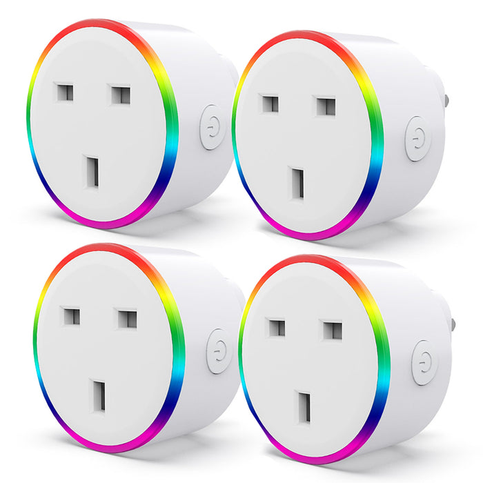 UK Smart Plug with LED Nightlight