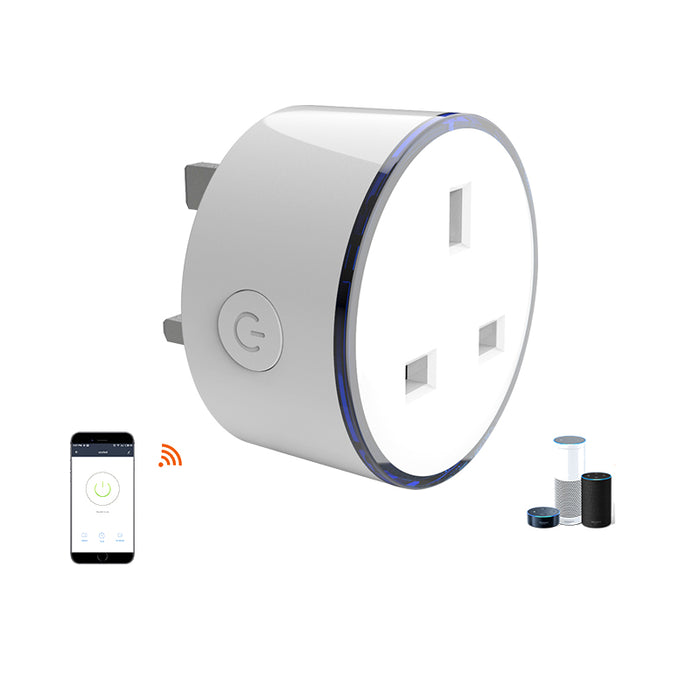 UK Smart Plug with LED Nightlight