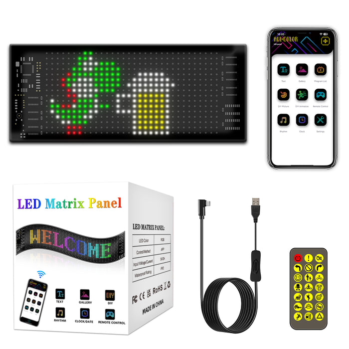 Ultra-thin Flexible LED Screen with App Control