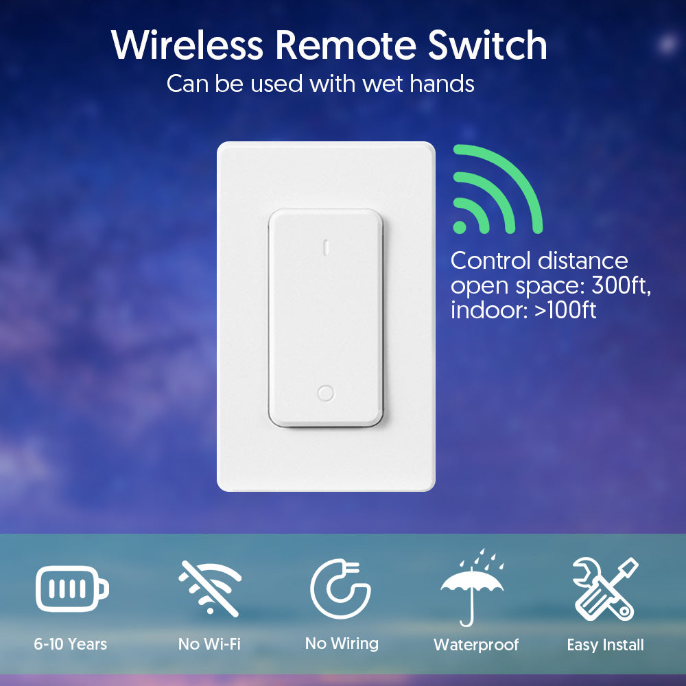 Garbage Disposal Wireless Switch Kit 15A/1500W US Version