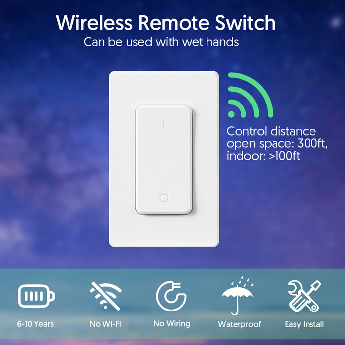 Garbage Disposal Smart Plug with Wireless Switch Kit