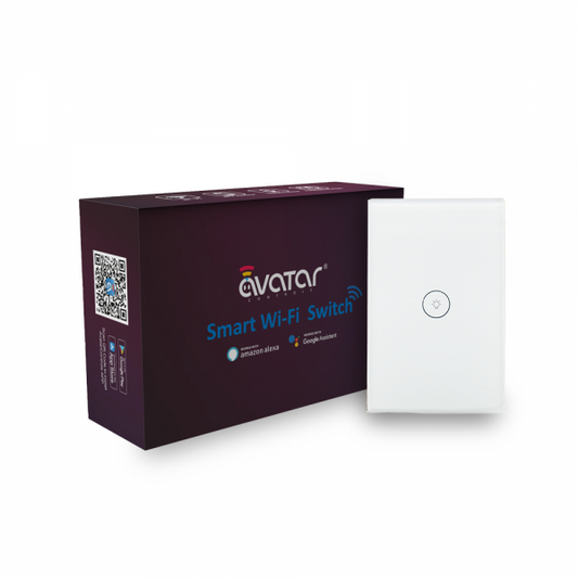 Avatar Controls 120V Smart Wi-Fi Single-Pole Switch with RF Remote