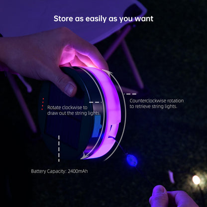 Portable Solar String Lights