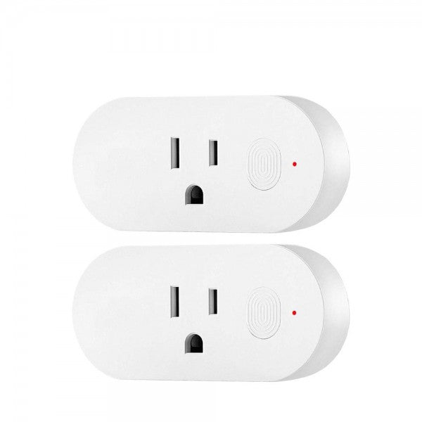 Smart Oval Mini WiFi Plug (2Pack US Version)