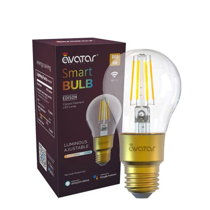 E26 Smart LED Edison Light Bulb 6W
