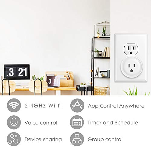 Mini US WiFi Smart Plug - 4 Pack