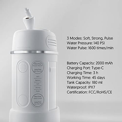 C3 Pro - Smart Visual Water Flosser with Camera