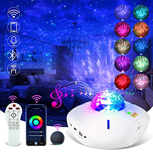 Smart WiFi Music Star Projector Light