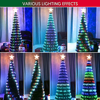 Smart Christmas Tree with Fairy Lights Mucis Sync 6ft High