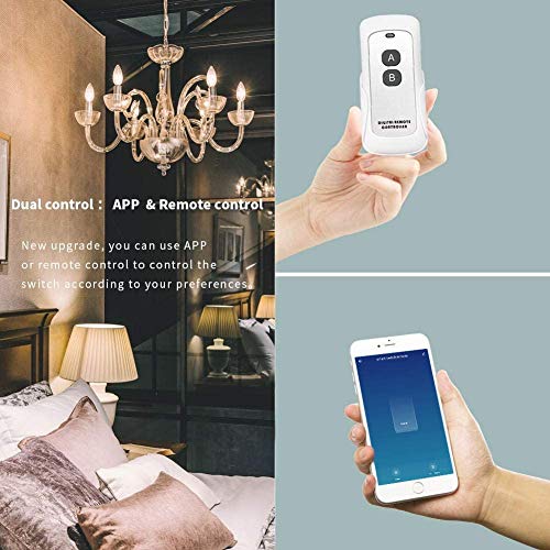 Smart Light Switch with Remote Neutral Required (US Version