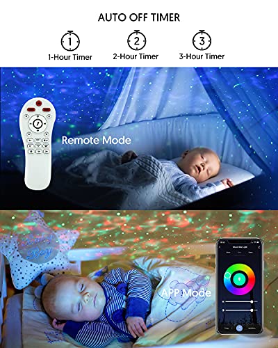 Smart WiFi Music Star Projector Light