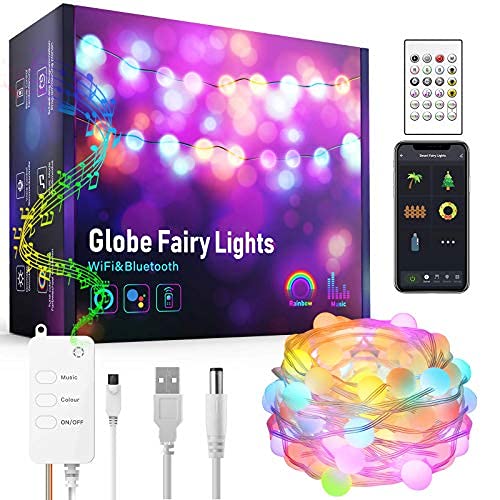 Smart Globe Fairy Lights 32.8FT 66LED
