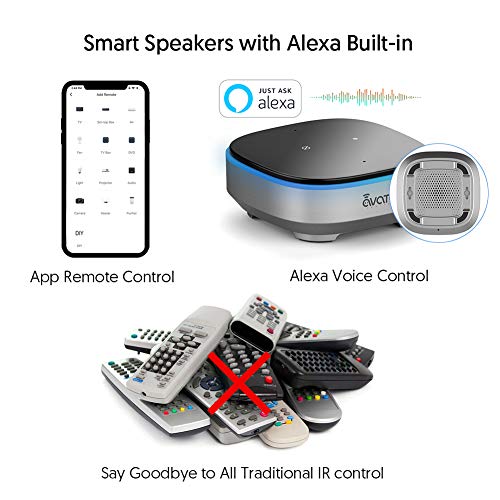 AvaCube Smart IR Blaster with Alexa Assistant Built-in