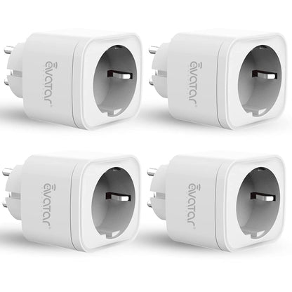 Smart EU Wi-Fi Plug - 4 PACK