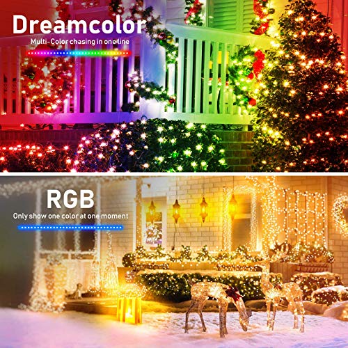 Avatar Controls Globe 32.8 ft. 66 LED Outdoor Dreamcolor Smart String Lights with IR Remote