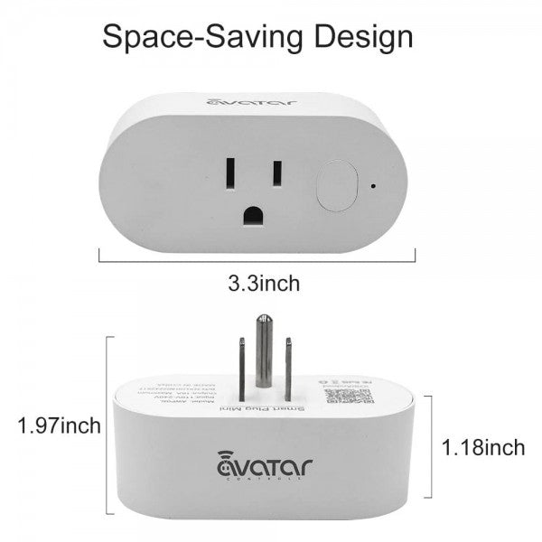 2 Packs Mini Smart Wifi Plug Outlet – LinkStyle