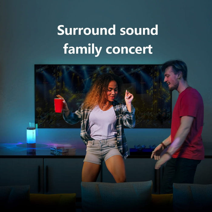 Portable Bluetooth speaker and USB computer speaker with FM radio & Magic light show