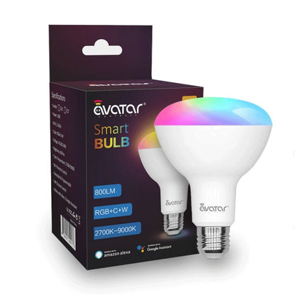 E26 Smart WiFi Bulb 9W BR30