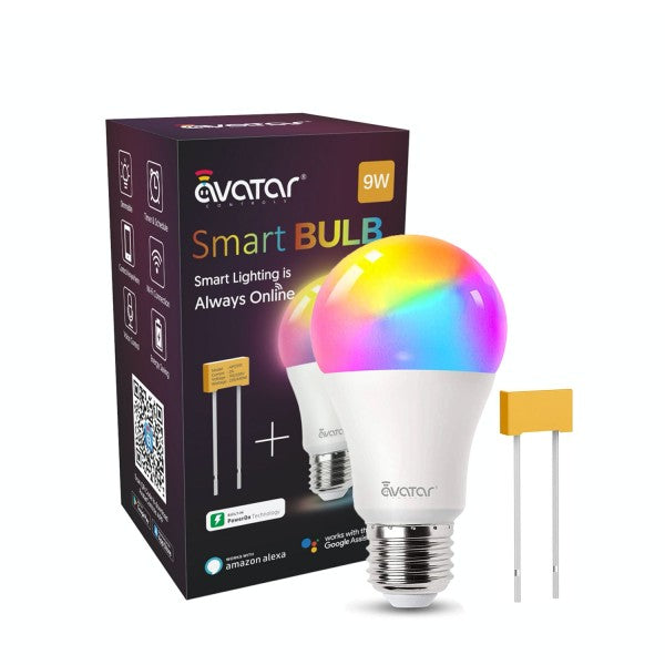 E26 Smart Light Bulb with PowerOn Technology RGBCW 9W