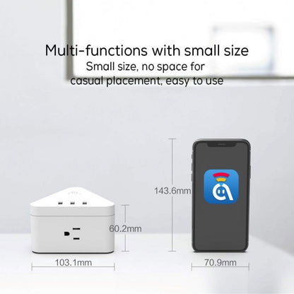 Tri-Angle Smart WiFi Power Strip (US Version)