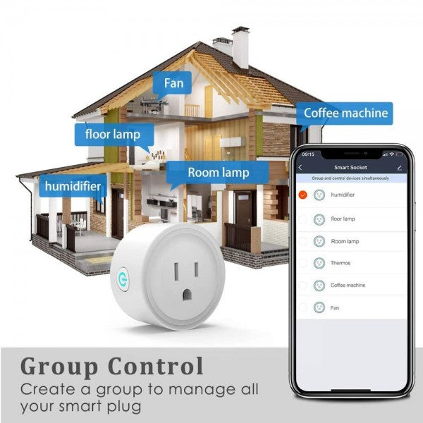 Smart Mini WiFi Plug (US Version) – AvatarControls