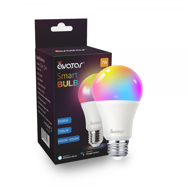 E26 Smart WiFi Bulb 7W/A19