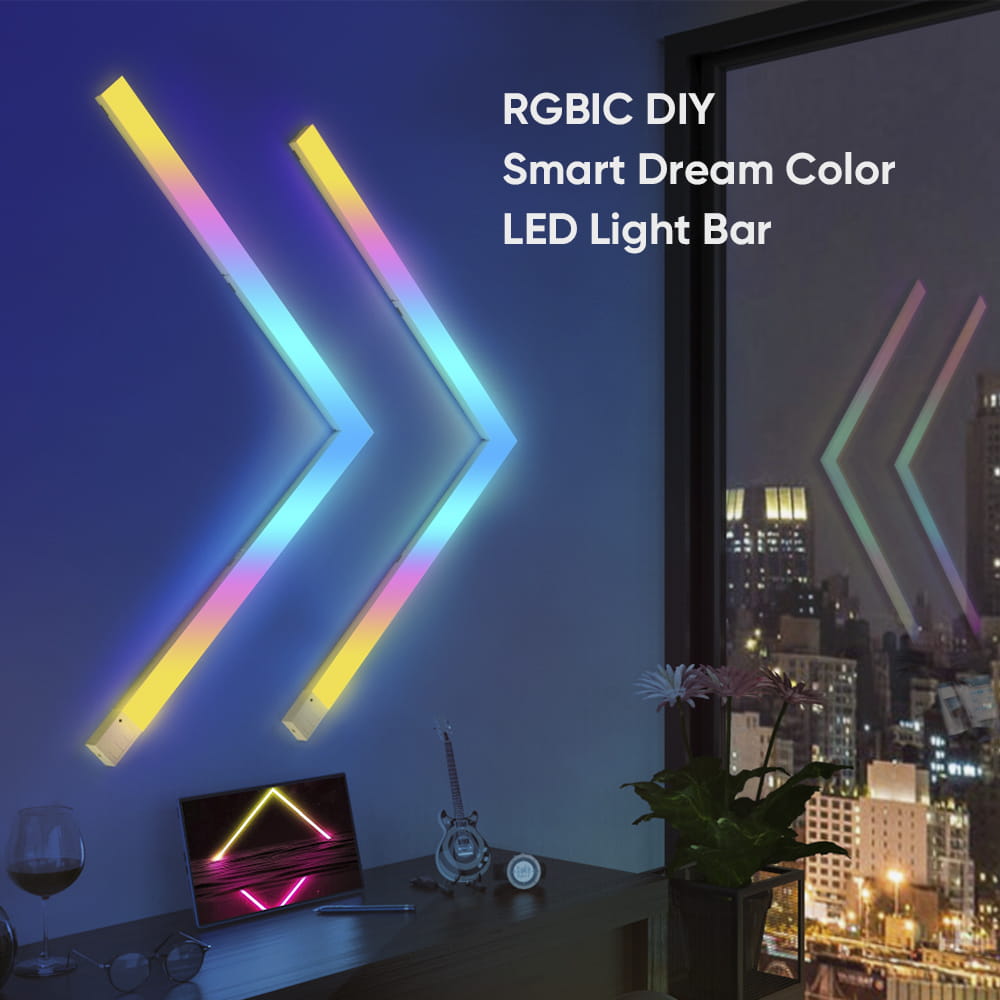 RGBIC DIY Smart Dream Color LED Light Bar